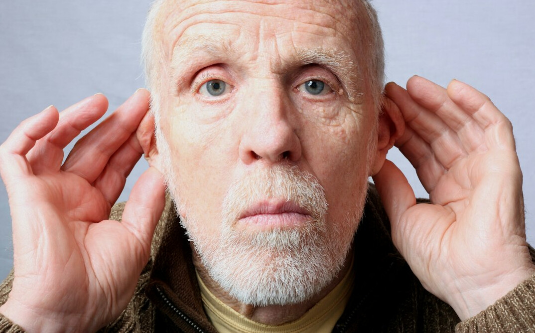 person nodding while listening