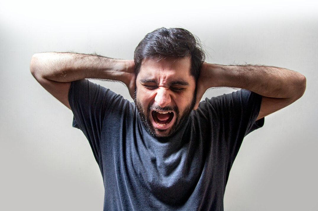 person overcoming fear of speaking